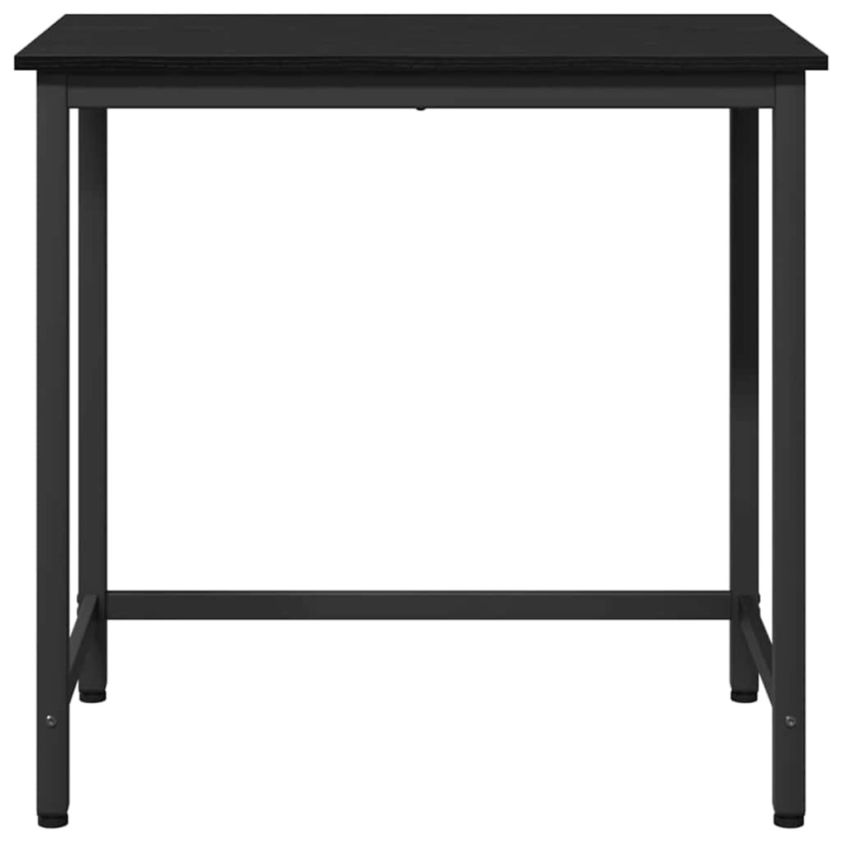 vidaXL τραπέζι Μαύρη Οξυά 100 x 50 x 76,5 εκ.
