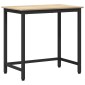vidaXL τραπέζι Δρύς Sonoma 100 x 50 x 76,5 εκ.
