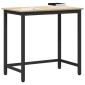 vidaXL τραπέζι Δρύς Sonoma 100 x 50 x 76,5 εκ.