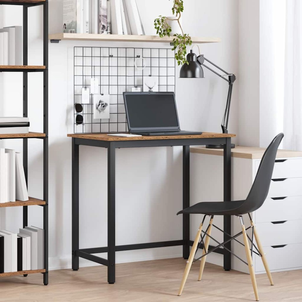 vidaXL τραπέζι Παλιό ξύλο 100 x 50 x 76,5 εκ.