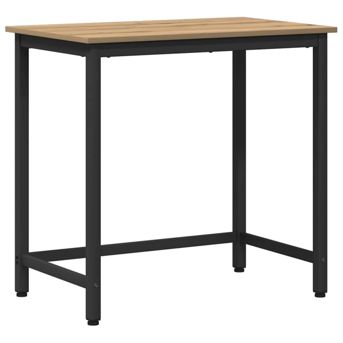 vidaXL τραπέζι Artisan Oak Μηχανισμένο ξύλο και ατσάλι