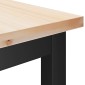vidaXL Καθίσματα Τραπεζιού 100 x 32,5 x 49 εκ 2 τμχ.