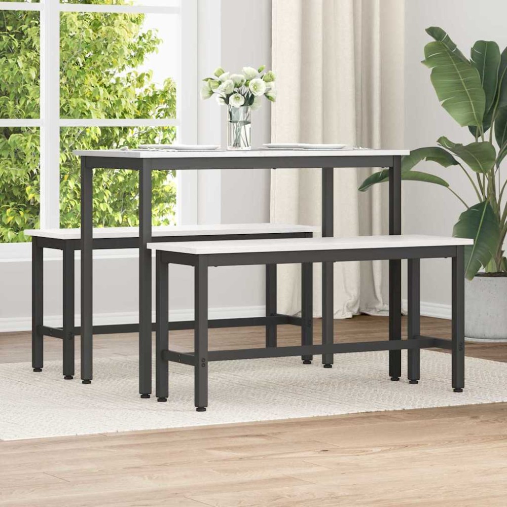 vidaXL Καθιστικό Σαλονιού 100 x 32,5 x 49 εκ 2 τμχ. Στερεό ξύλο πεύκου
