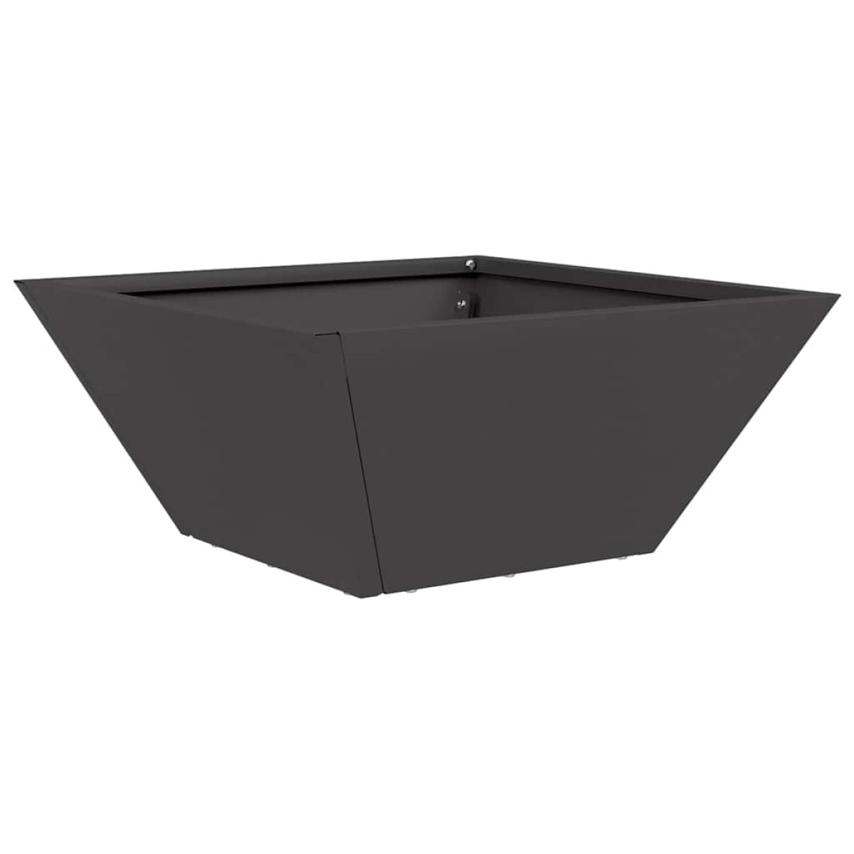 vidaXL Γλάστρα Κήπου 5 τμχ. Μαύρο 35 x 35 x 15 εκ.
