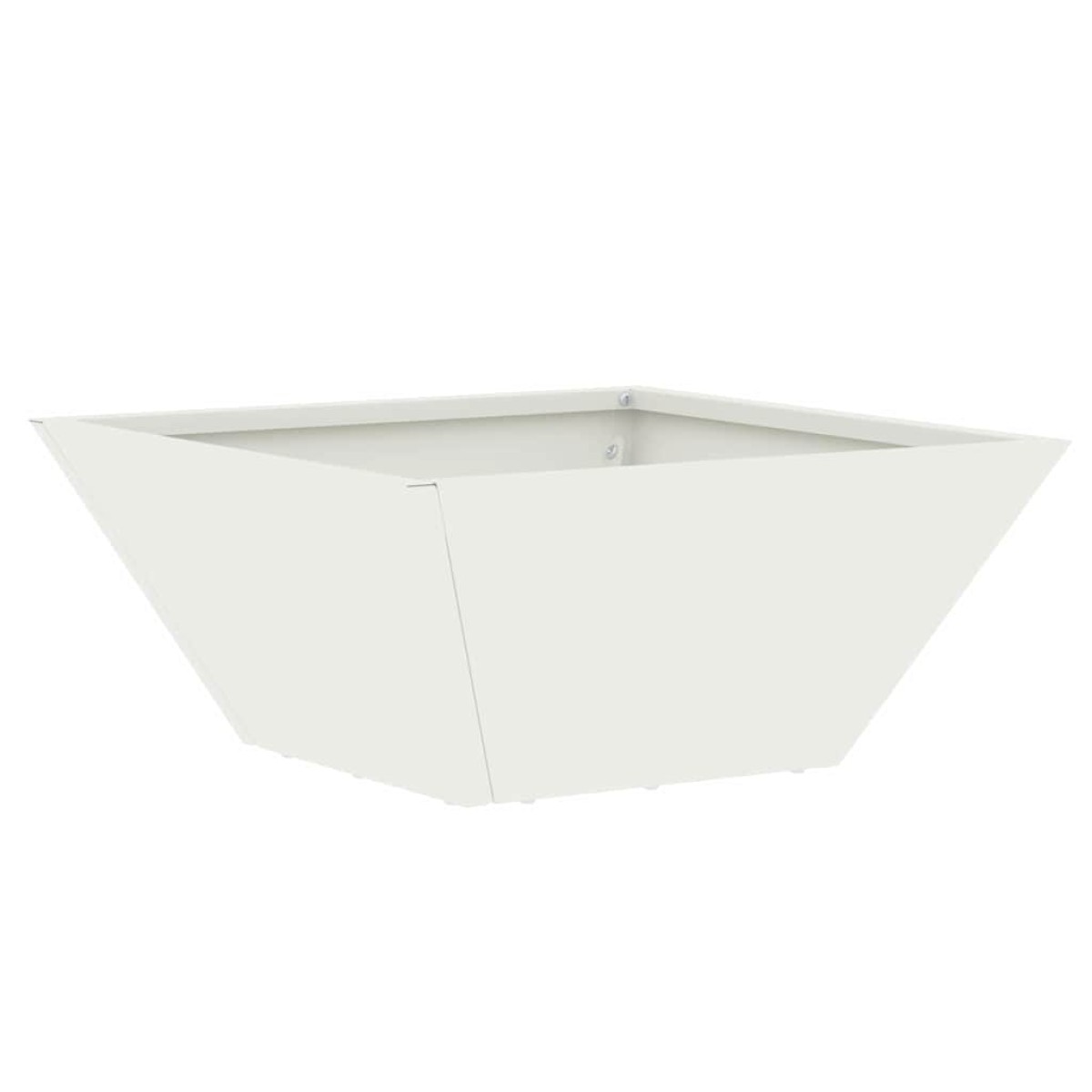 vidaXL Γλάστρα Κήπου 5 τμχ. Λευκό 35 x 35 x 15 εκ.