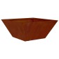 vidaXL Γλάστρα Κήπου Σκ rusty 35 x 35 x 15 εκ.