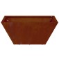 vidaXL Γλάστρα Κήπου Σκ rusty 35 x 35 x 15 εκ.