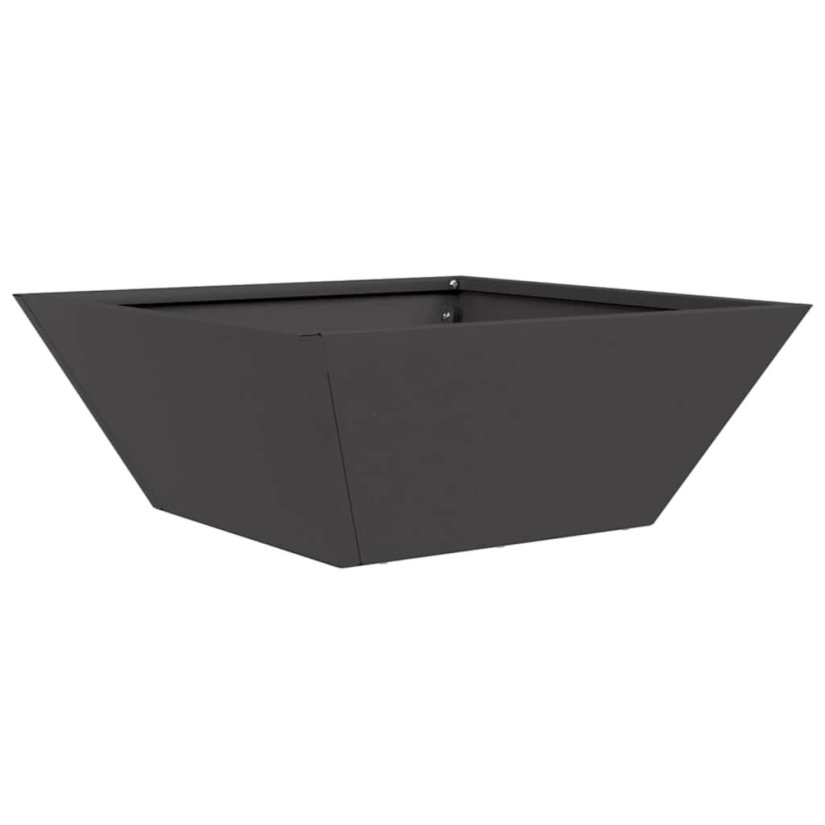 vidaXL Γλάστρα Κήπου 5 τμχ. Μαύρο 40 x 40 x 15 cm