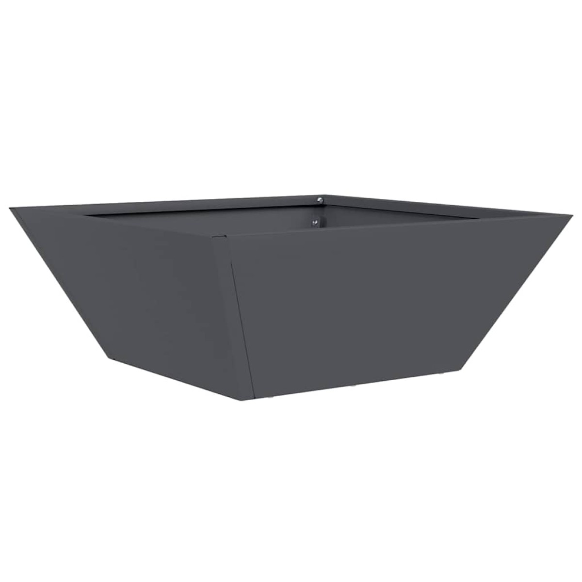 vidaXL Γλάστρα Κήπου 5 τμχ. Ανθρακί 40 x 40 x 15 cm