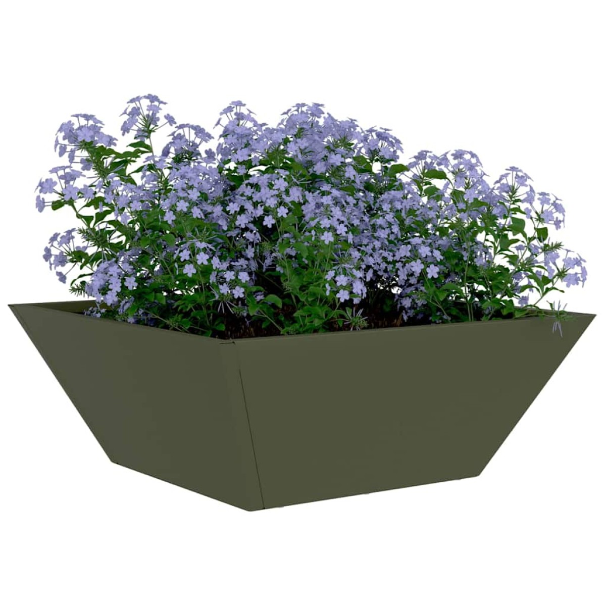 vidaXL Γλάστρα Κήπου 5 τμχ. Ελιά Πράσινη 40 x 40 x 15 cm
