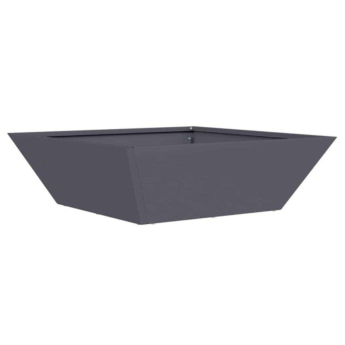 vidaXL Γλάστρα Κήπου 5 τμχ. Ανθρακί 50 x 50 x 15 cm