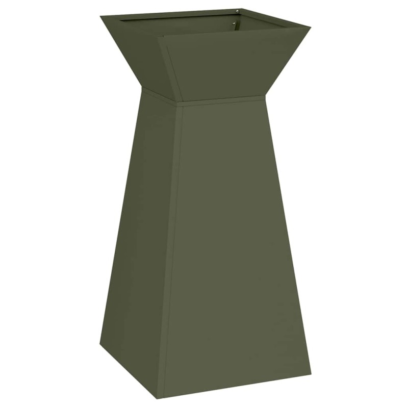 vidaXL Γλάστρα Πυλώνας Ελιά 35 x 35 x 73 εκ.