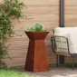 vidaXL Γλάστρα Πυλώνας Σκ rusty 35 x 35 x 73 εκ.