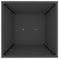 vidaXL Γλάστρα Πυλώνας Μαύρο 40 x 40 x 100 cm