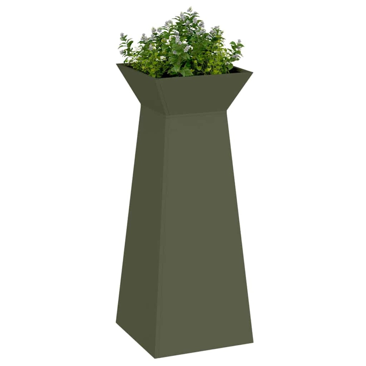 vidaXL Γλάστρα Πυλώνας Ελιά 40 x 40 x 100 cm