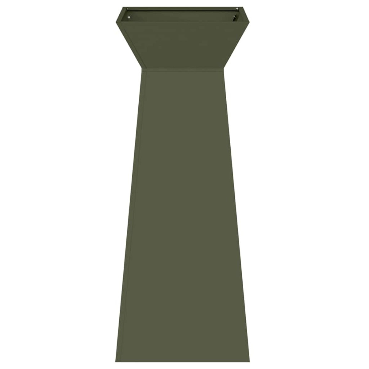 vidaXL Γλάστρα Πυλώνας Ελιά 40 x 40 x 100 cm
