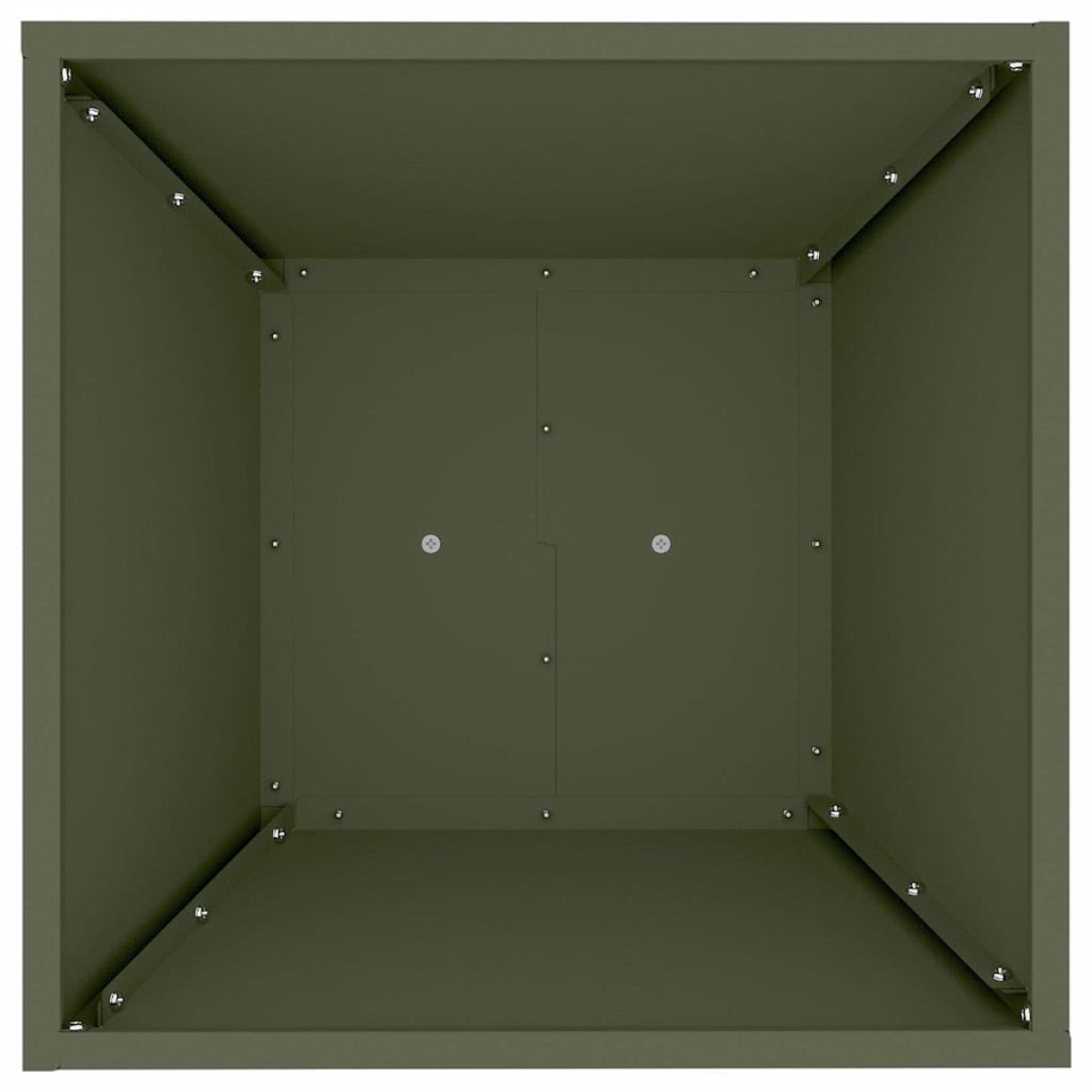 vidaXL Γλάστρα Πυλώνας Ελιά 40 x 40 x 100 cm