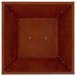 vidaXL Γλάστρα Πυλώνας Σκ rusty 40 x 40 x 100 cm