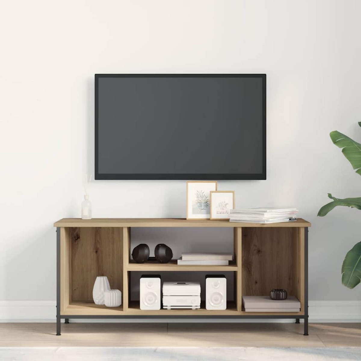 vidaXL Ντουλάπι TV 102 x 35 x 45 εκ. Artisan Oak Επεξεργασμένο Ξύλο