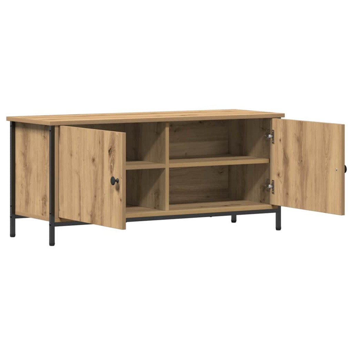 vidaXL Ντουλάπι TV 100 x 35 x 45 εκ. Artisan Oak Επεξεργασμένο Ξύλο