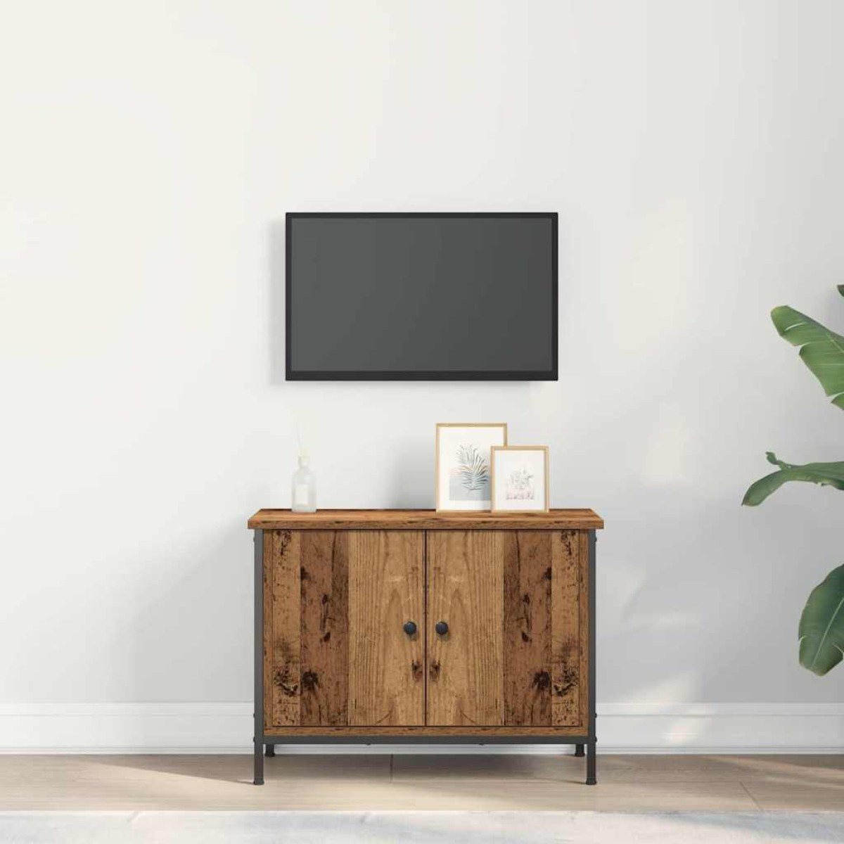 vidaXL Ντουλάπι TV 60 x 35 x 45 εκ. Παλιό Ξύλο Επεξεργασμένο Ξύλο