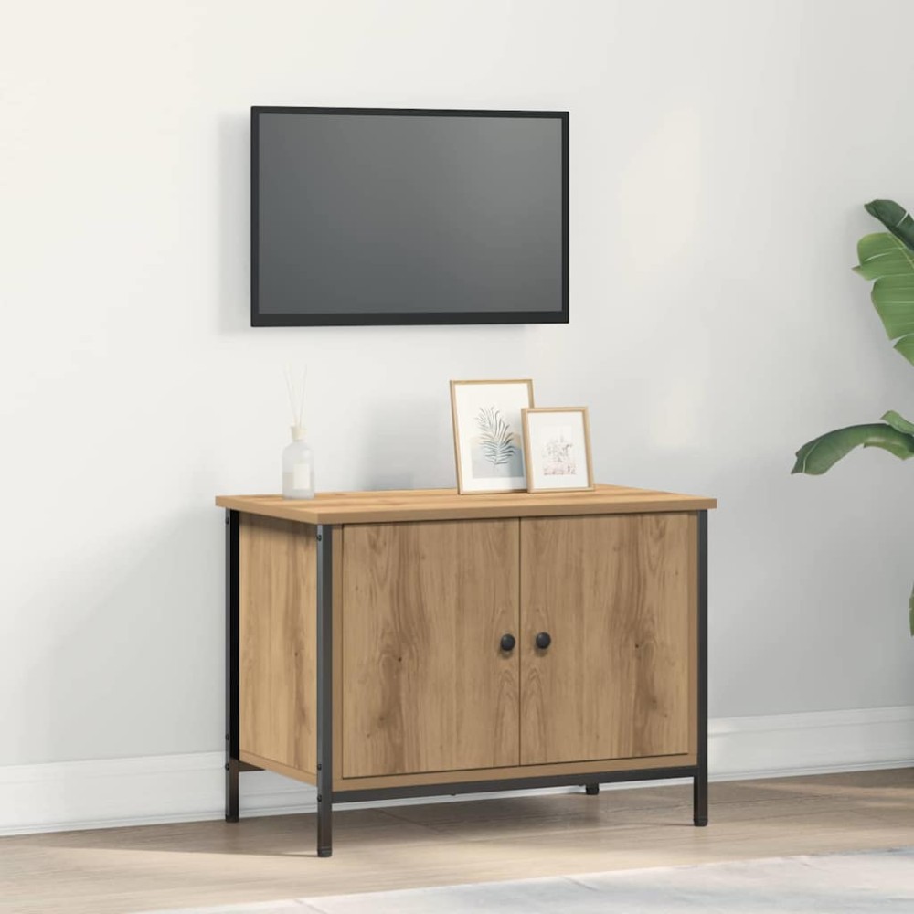 vidaXL Ντουλάπι TV 60 x 35 x 45 εκ. Artisan Oak Επεξεργασμένο Ξύλο