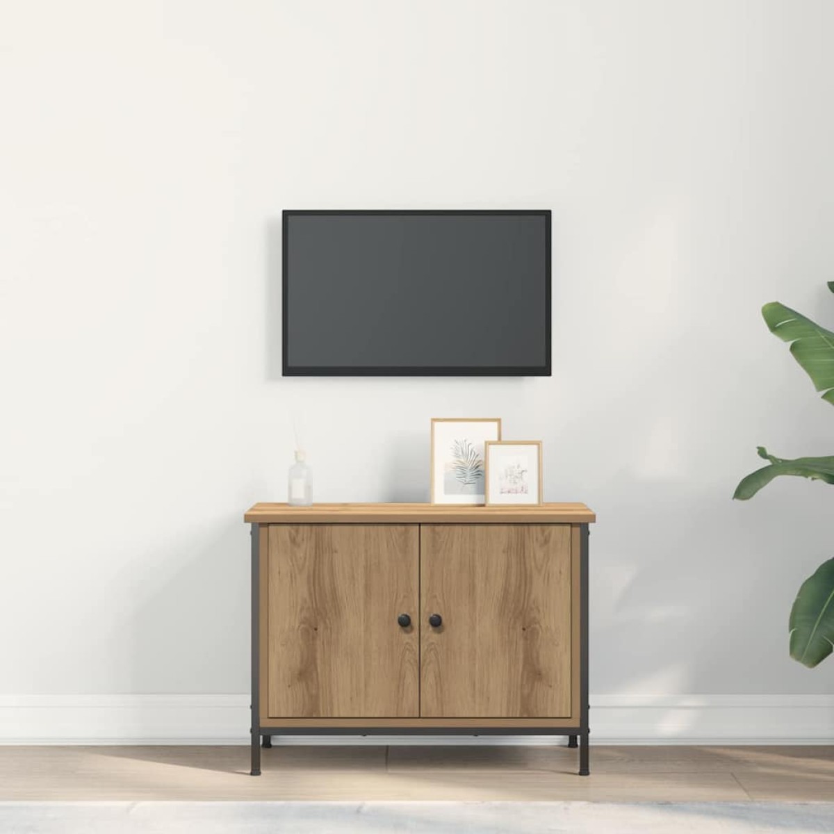 vidaXL Ντουλάπι TV 60 x 35 x 45 εκ. Artisan Oak Επεξεργασμένο Ξύλο