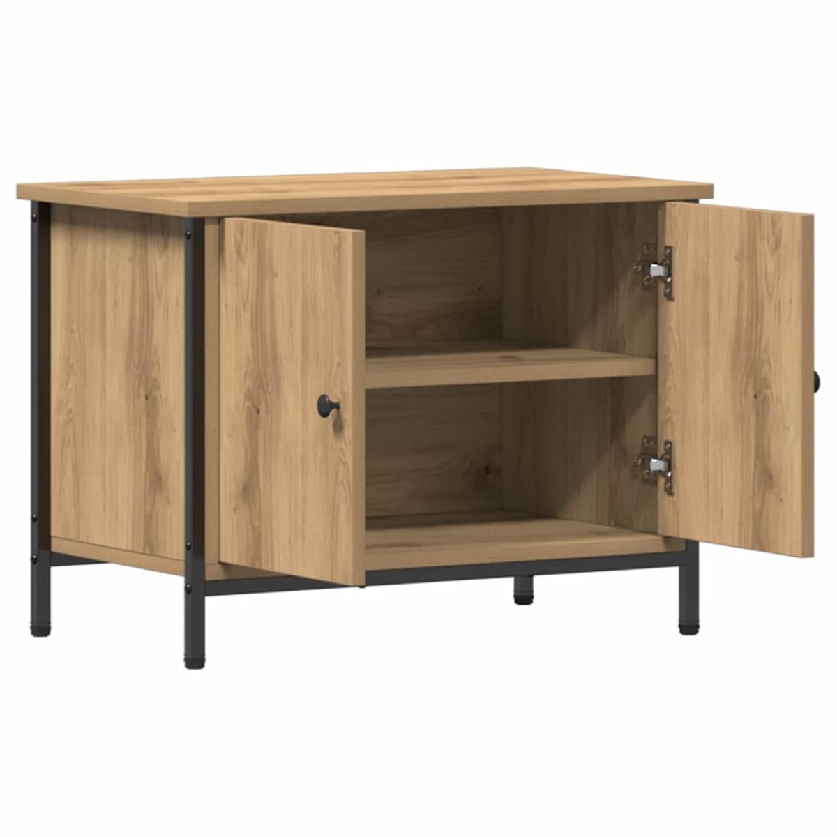 vidaXL Ντουλάπι TV 60 x 35 x 45 εκ. Artisan Oak Επεξεργασμένο Ξύλο