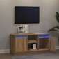vidaXL Μονάδες TV 100 x 34 x 50 εκ Καφέ Επεξεργασμένο ξύλο