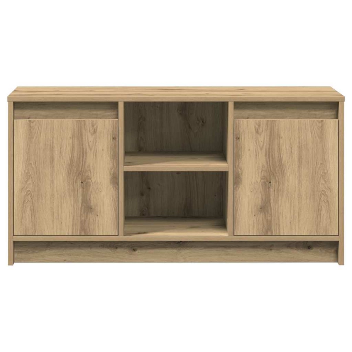 vidaXL Μονάδες TV 100 x 34 x 50 εκ Καφέ Επεξεργασμένο ξύλο