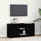 vidaXL Μονάδες TV 100 x 34 x 50 εκ Μαύρο Επεξεργασμένο ξύλο