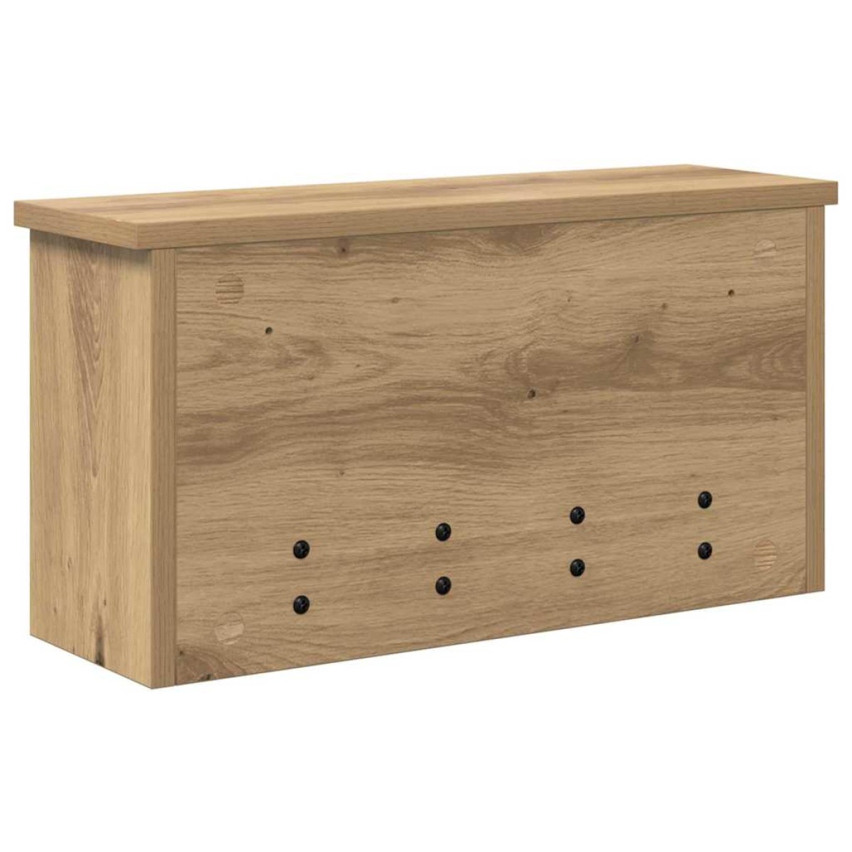vidaXL Τοίχου Κρεμάστρα Επιτοίχιο Artisan Oak 50 x 16 x 26 εκ