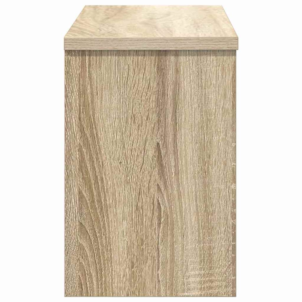 vidaXL Τοίχου Κρεμάστρα Επιτοίχιο Δρύς Sonoma 50 x 20 x 30 εκ.