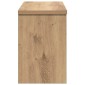 vidaXL Τοίχου Κρεμάστρα Επιτοίχιο Artisan Oak 50 x 20 x 30 εκ.