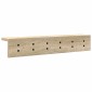 vidaXL Τοίχου Κρεμάστρα Επιτοίχιο Δρύς Sonoma 60 x 10,5 x 10,5 εκ