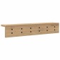 vidaXL Τοίχου Κρεμάστρα Επιτοίχιο Artisan Oak 60 x 10,5 x 10,5 εκ