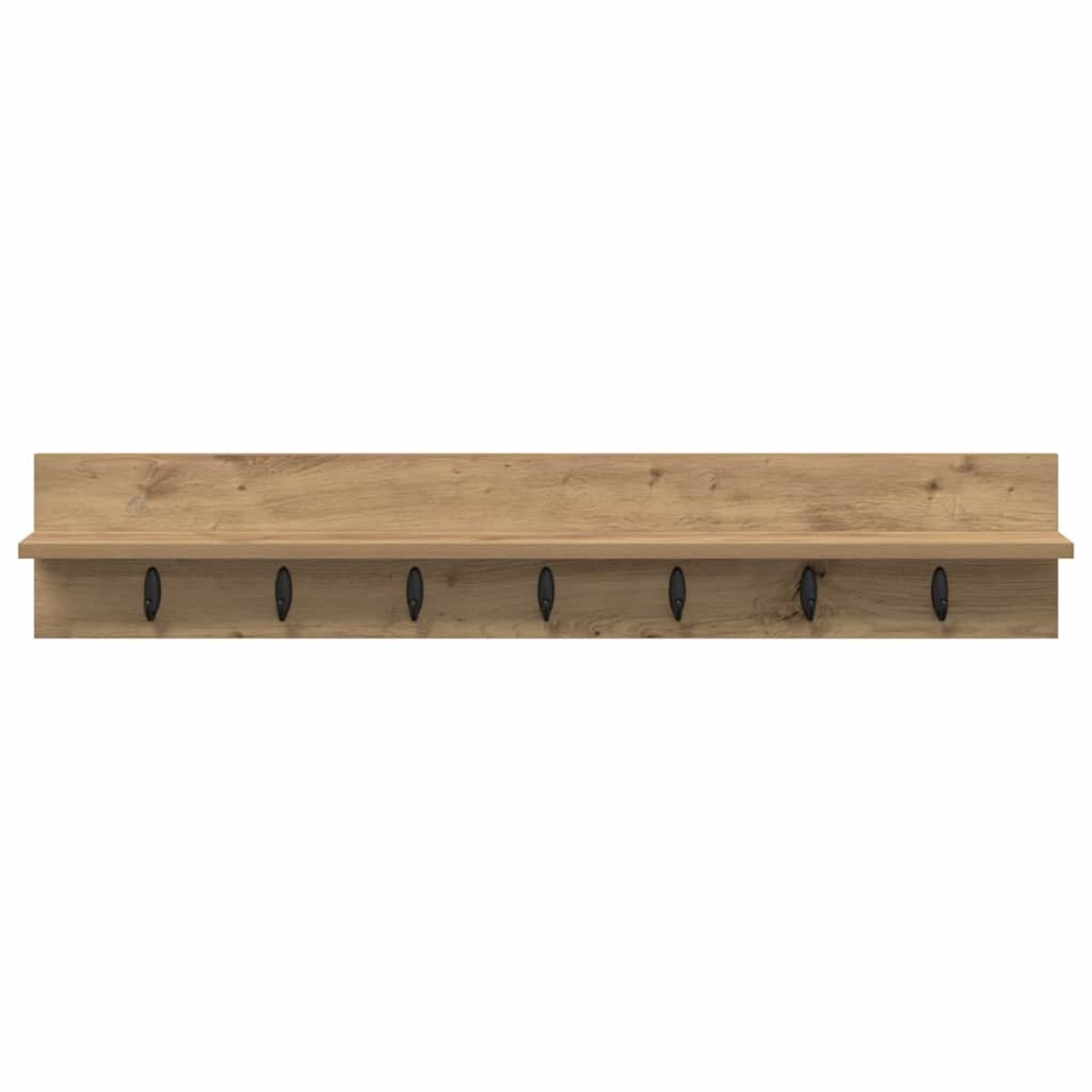 vidaXL Τοίχου Κρεμάστρα Επιτοίχιο Artisan Oak 100 x 10,5 x 18 εκ