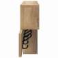 vidaXL Τοίχου Κρεμάστρα Επιτοίχιο Artisan Oak 100 x 12 x 43,5 εκ