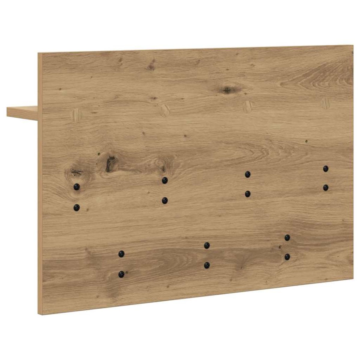 vidaXL Τοίχου Κρεμάστρα Επιτοίχιο Artisan Oak 60 x 40 x 12 cm