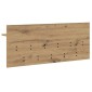 vidaXL Τοίχου Κρεμάστρα Επιτοίχιο Artisan Oak 100 x 40 x 12 εκ