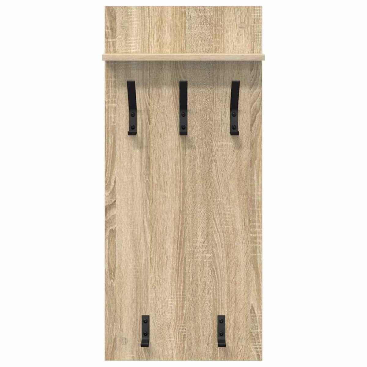 vidaXL Τοίχου Κρεμάστρα Επιτοίχιο Δρύς Sonoma 40 x 10 x 90 εκ.