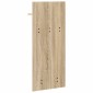 vidaXL Τοίχου Κρεμάστρα Επιτοίχιο Δρύς Sonoma 40 x 10 x 90 εκ.