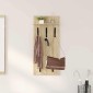 vidaXL Τοίχου Κρεμάστρα Επιτοίχιο Δρύς Sonoma 40 x 10 x 90 εκ.