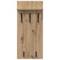vidaXL Τοίχου Κρεμάστρα Επιτοίχιο Artisan Oak 40 x 10 x 90 εκ.