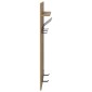 vidaXL Τοίχου Κρεμάστρα Επιτοίχιο Artisan Oak 40 x 10 x 90 εκ.