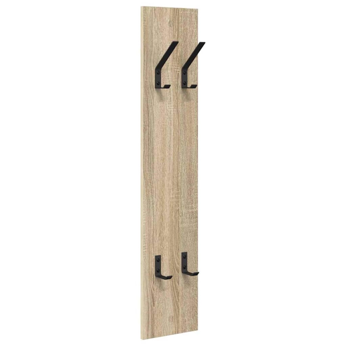 vidaXL Τοίχου Κρεμάστρα Επιτοίχιο Δρύς Sonoma 20 x 1,5 x 100 εκ