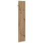 vidaXL Τοίχου Κρεμάστρα Επιτοίχιο Artisan Oak 20 x 1,5 x 100 εκ