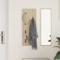 vidaXL Τοίχου Κρεμάστρα Επιτοίχιο Δρύς Sonoma 30 x 1,5 x 80 εκ.
