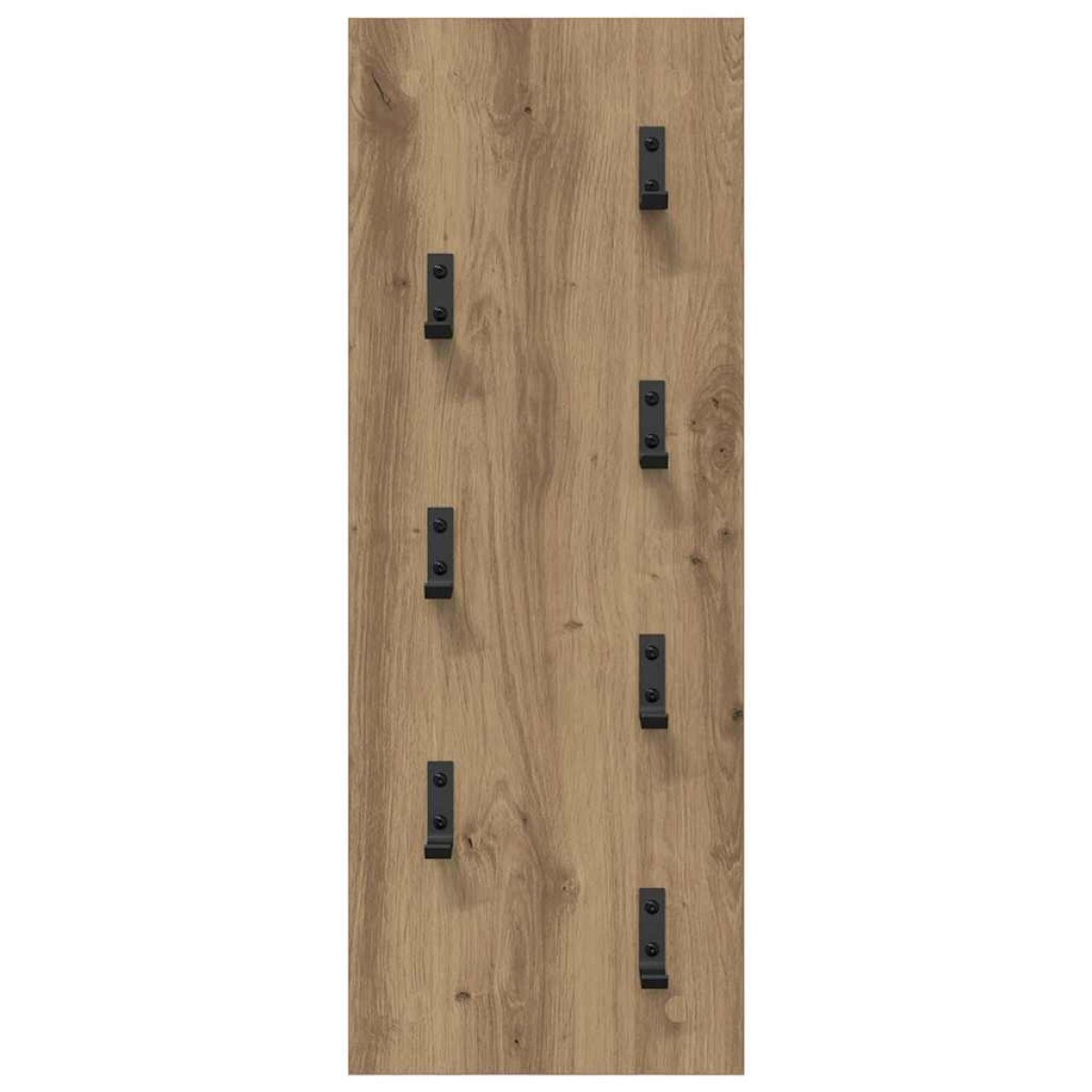 vidaXL Τοίχου Κρεμάστρα Επιτοίχιο Artisan Oak 30 x 1,5 x 80 εκ.