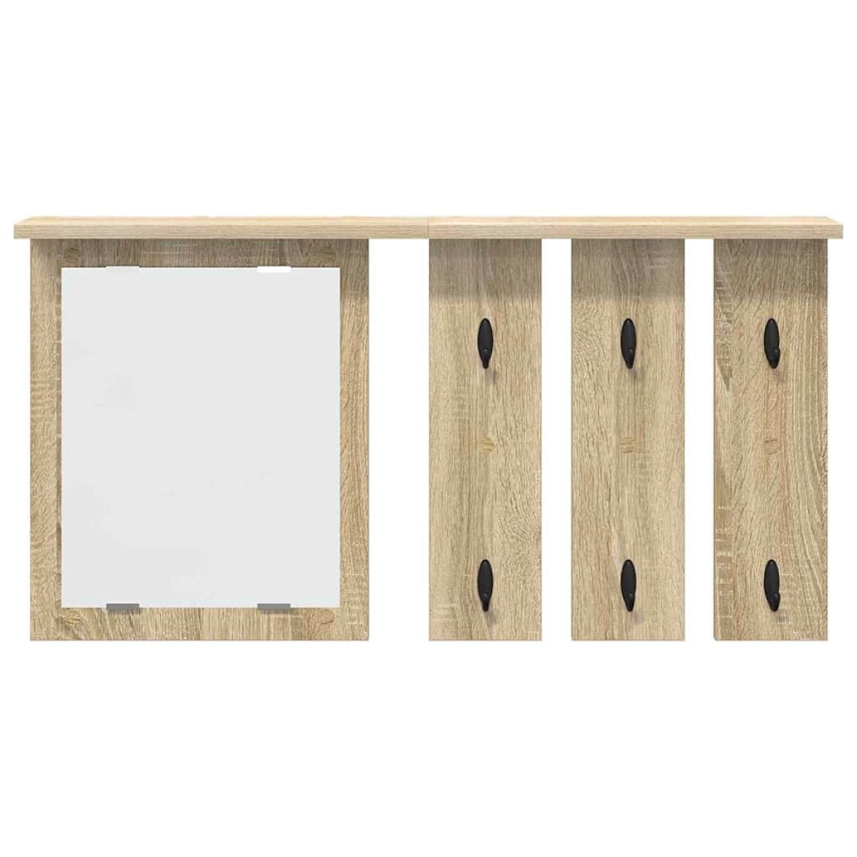 vidaXL Τοίχου Κρεμάστρα Επιτοίχιο Sonoma Δρυς 85 x 10 x 45 εκ.